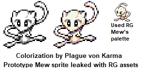 The original mew sprite looks like something from a horror movie : r/pokemon